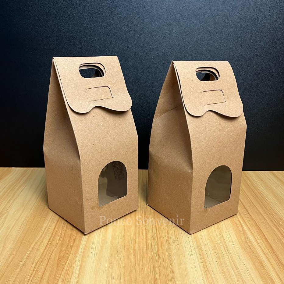 

Potongan 25 Pcs Box Rustic Kraft Polos 95 x 95 x 215 Cm