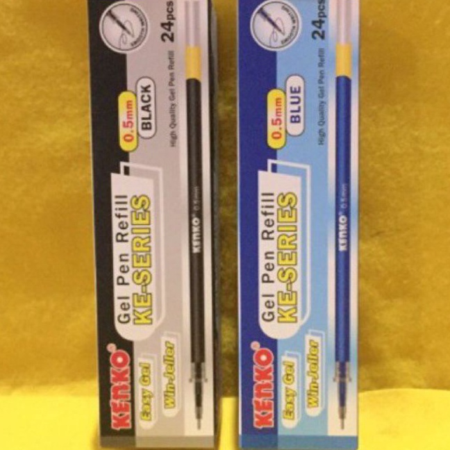 

KI3 Refill pulpenisi pulpen Gel Kenko easy Keseries 1pak24pcs