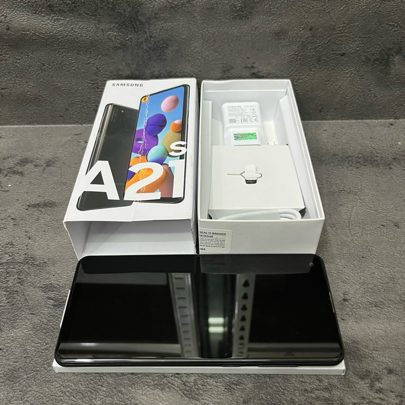 Samsung Galaxy A21s 3/32gb Fullset Second Garansi Resmi