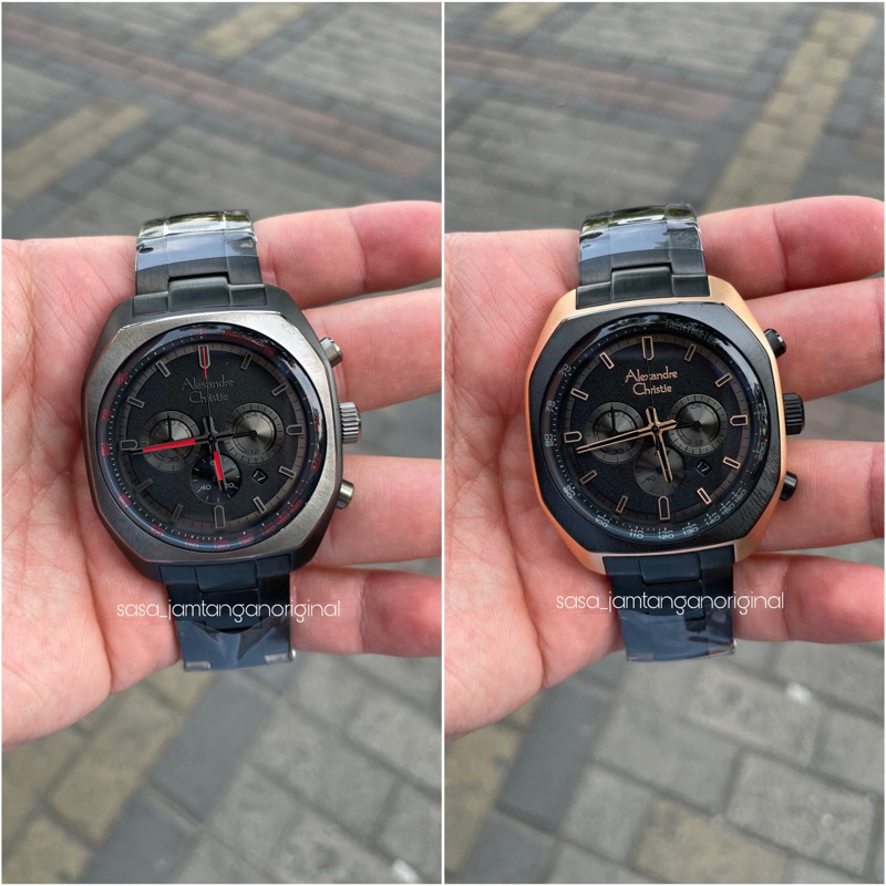 Jam Tangan Alexandre Christie AC 6666 Original Pria