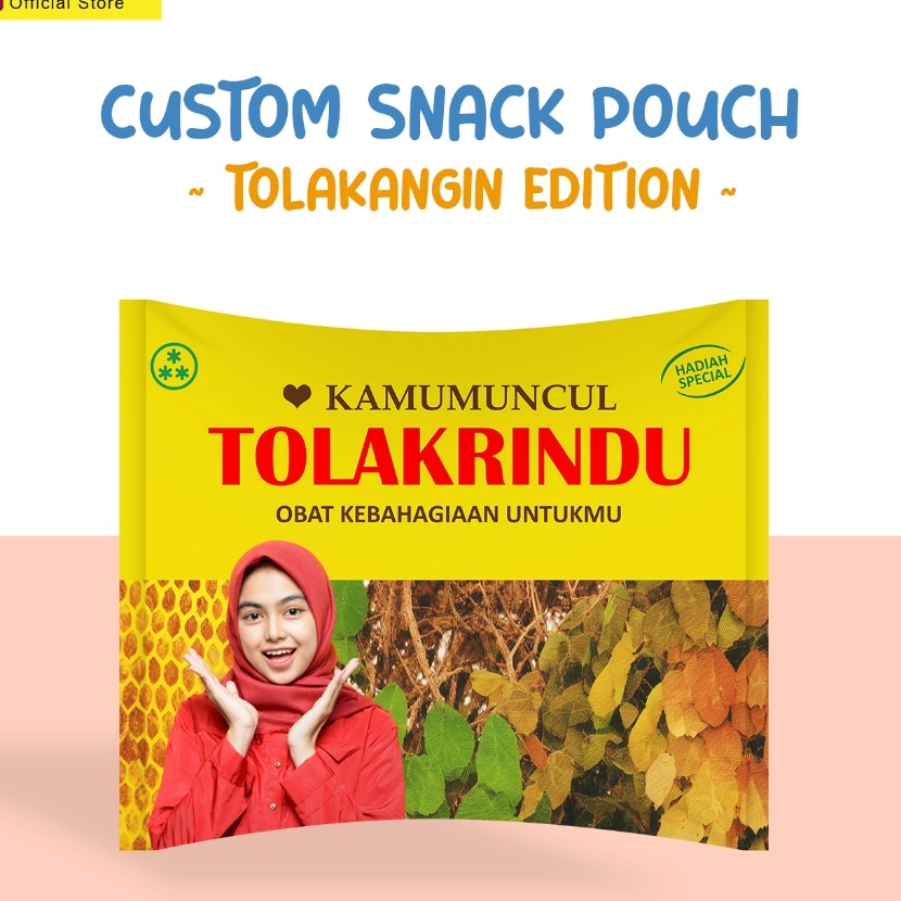 

Bonuskan Snack Custom Foto Teks Bungkus Pouch Jumbo Ala Tolakangin Edition