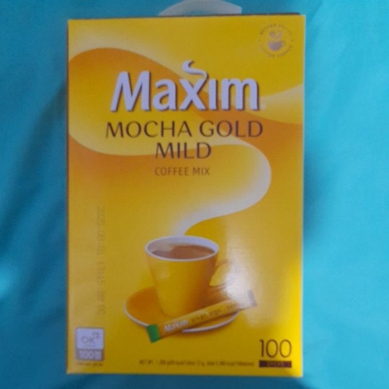 

Maxim Mocha Gold Mild Coffee Mix - 100pks korea