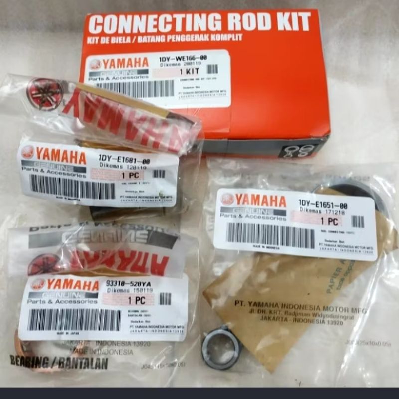 stang piston stang seher Yamaha force 1 fi Jupiter z1 original YGP