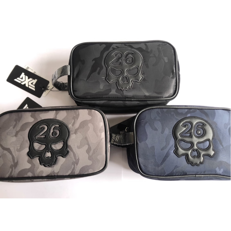 50% PXG Skull 26 Legion Clutch Pouch Double Layer Golf Bag Premium Quality