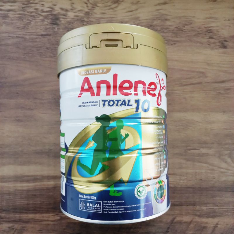 

Anlene Total 10 Susu Bubuk Dewasa Vanila 800 gr - 10 Manfaat Essensial Tinggi Kalsium dan Protein