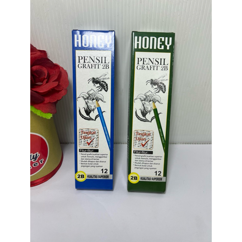 

Pensil 2B merk biasa isi 12 pcs pencil 2B komputer