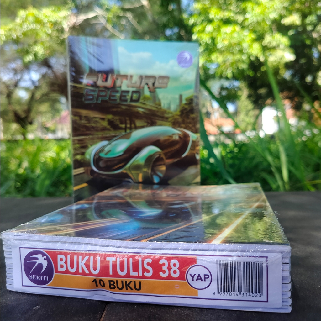 

BUKU TULIS SERITI 38 LEMBAR || 1 PACK (10pcs) || MOBIL