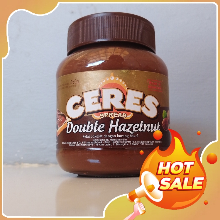 

Selai Ceres Spread Choco Hazelnut & Milk 350gr