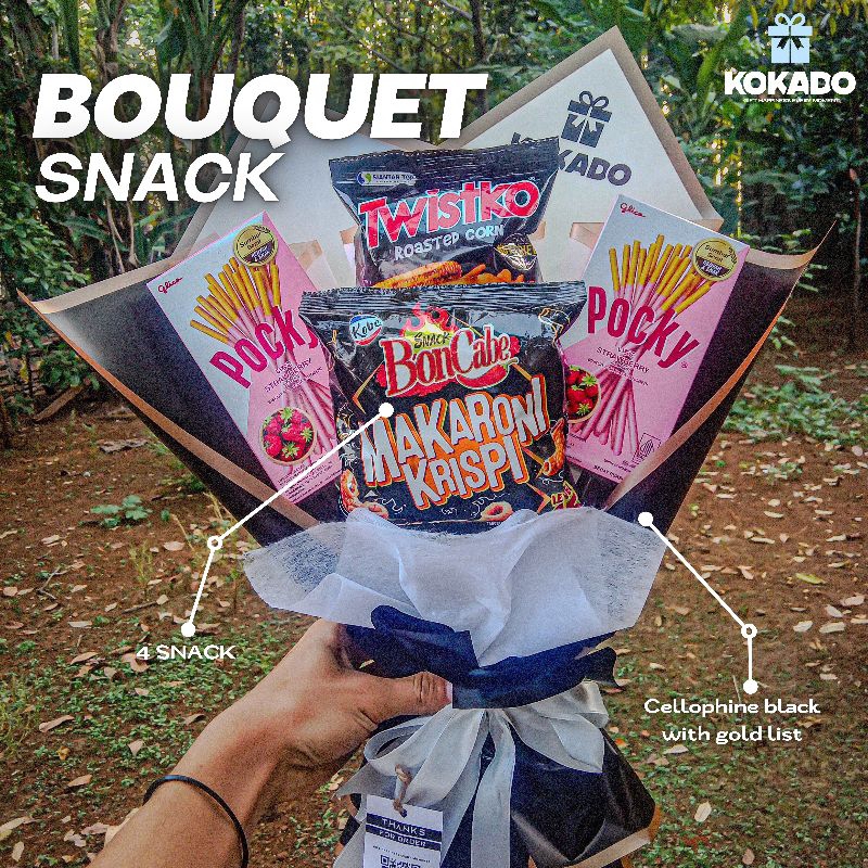 

. - Bouquet Snack | Free Greeting Card
