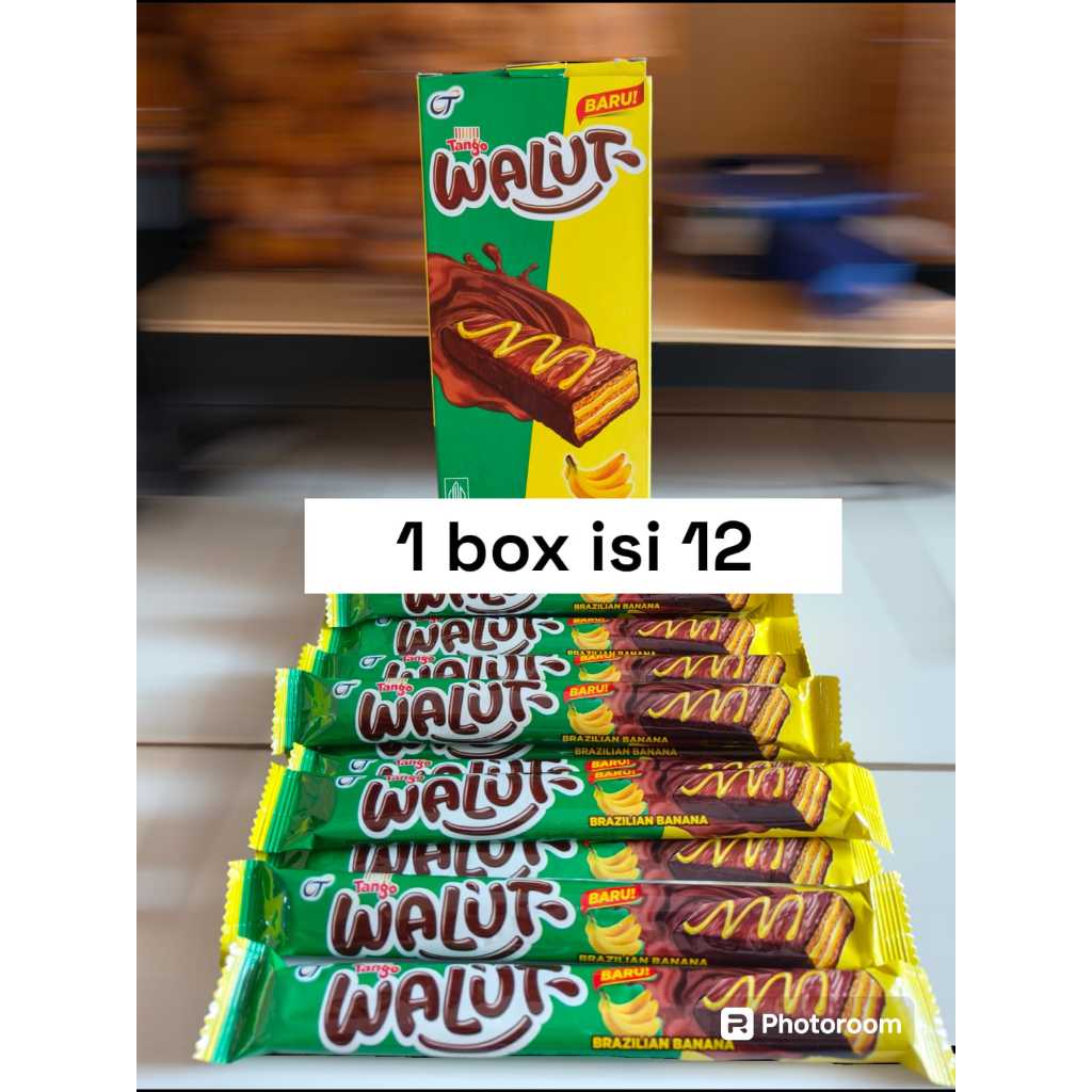 

Tango Walut Choco BRAZILIAN Banana 18 gr (1 BOX ISI 12)