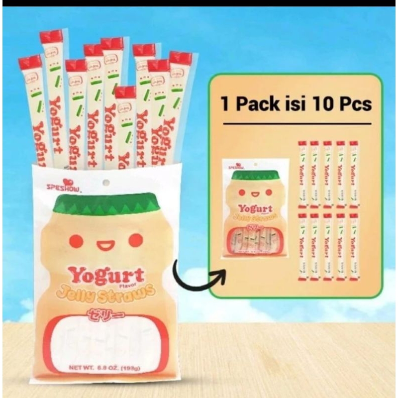 

Speshow Jelly Straws - Jeli Rasa Yogurt dari Korea