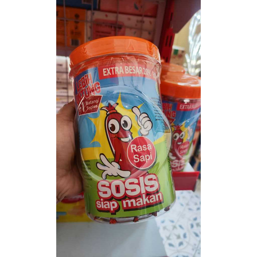 

Sosis So Nice Toples Rasa Sapi Siap Makan