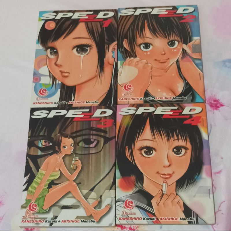 Komik bekas Speed 1-4 tamat