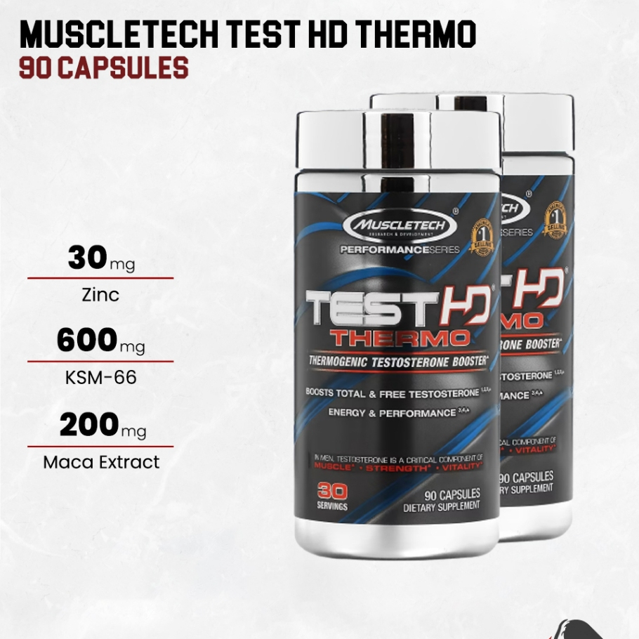 Muscletech Test HD Thermo Capsule Testosterone Booster TestHD