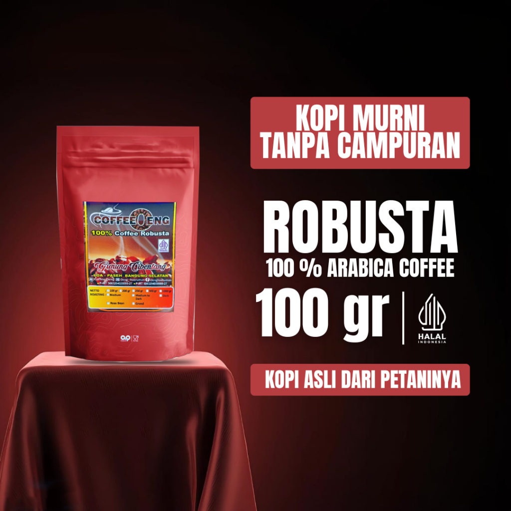 

COFFEEOENG 100 gr 100 % Arabica Coffee HOUSEBLEND Fresh Roasted