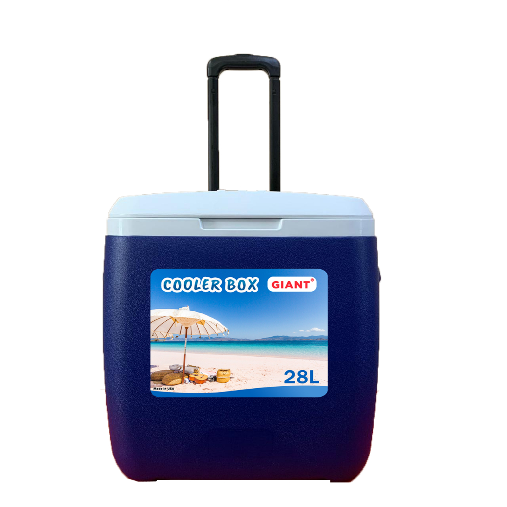 Cooler Box 28 Liter Cool Box Trolley Vaccine Carrier Box Vaksin Box Cooler Box Vaksin Cooler Box Rod
