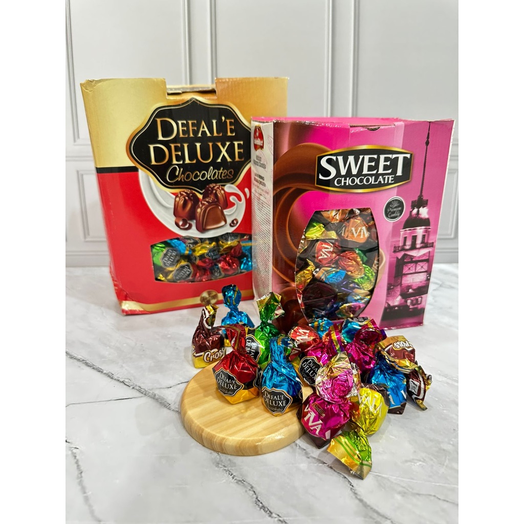 

Ay00! Cokelat Arab / Coklat Arab Mix Import Turkey 500 Gr untuk Cemilan Oleh Oleh Haji dan Umroh