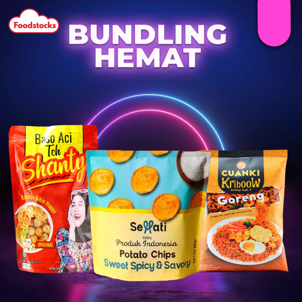 

Bundling Sehati Savory - Shanty Original - Cuanki Goreng Martini