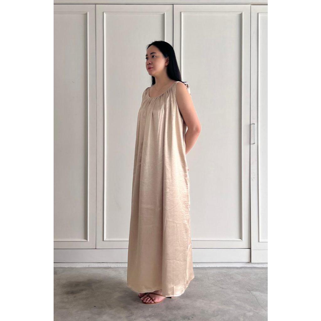 EESOME Gamma Dress (Fuschia, Champagne Gold)