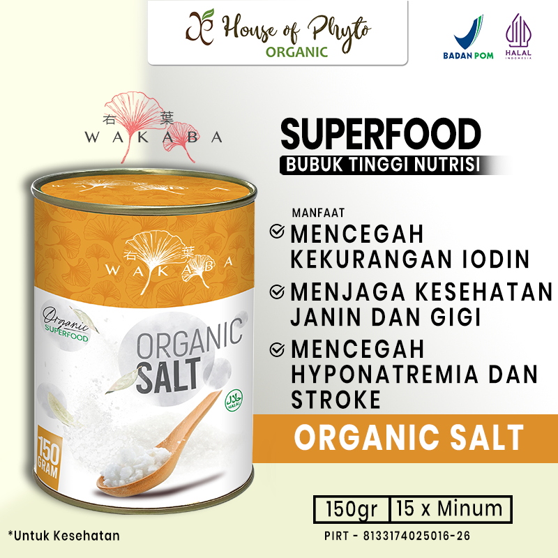 

Phyto Organic Superfood Makanan Sehat Garam Organic 150g