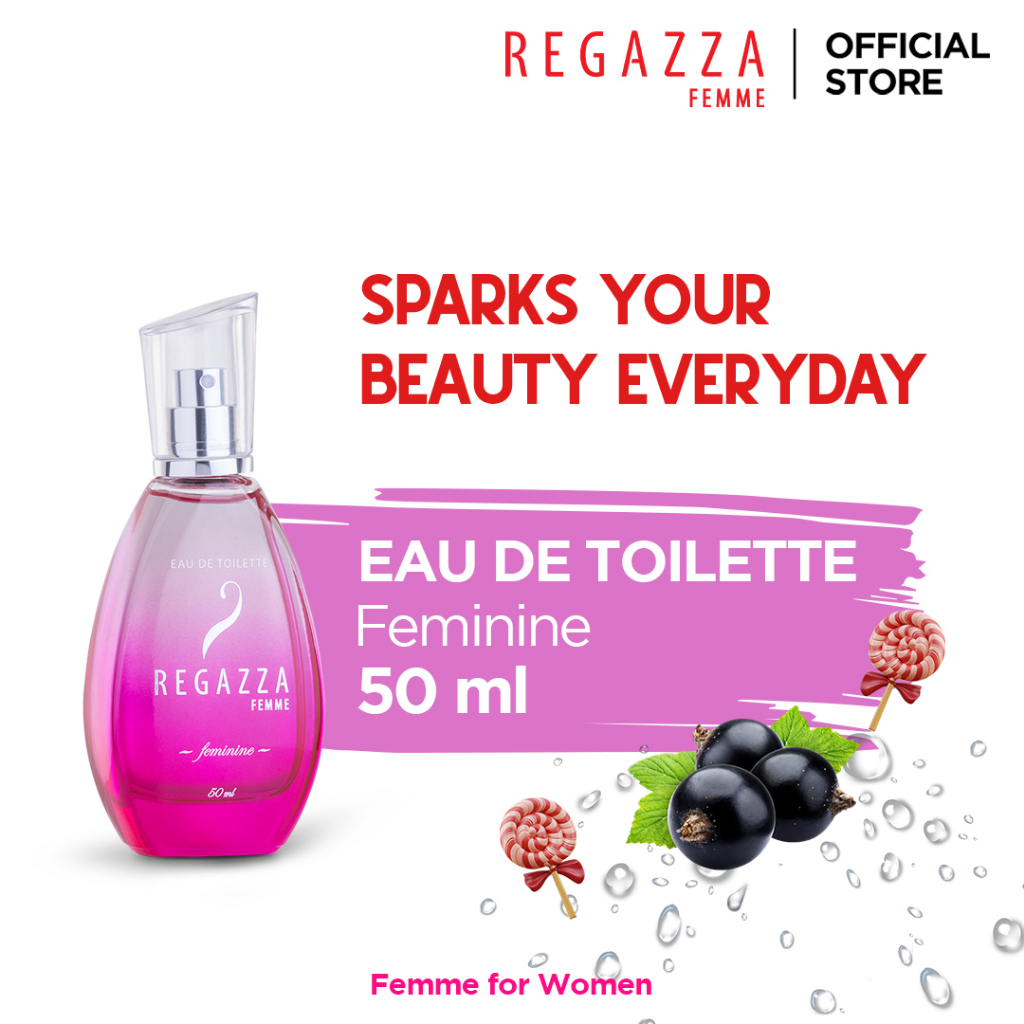 Regazza EDT Feminine (Pink, 50ml)