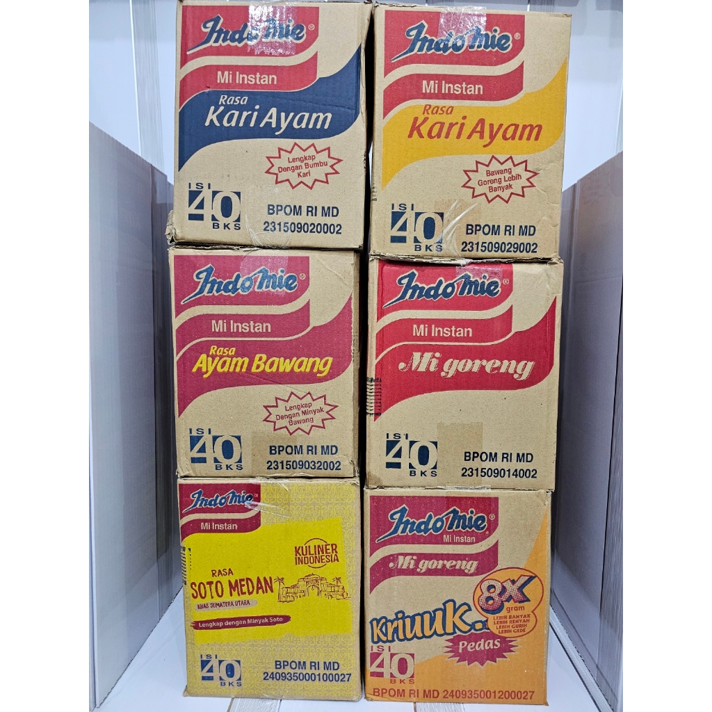 Indomie Per Dus isi 40 / Indomie JUMBO Per Dus isi 24