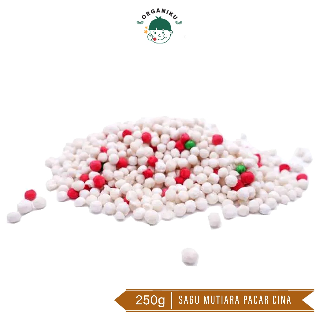 

Sagu Mutiara Pacar Cina 250gr