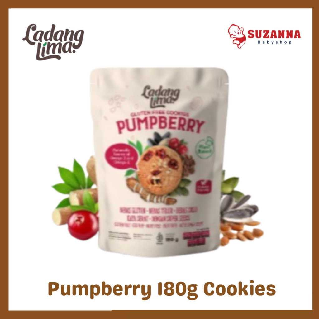 

Ladang Lima Pumpberry 180g Cookies - Snack & Biscuit