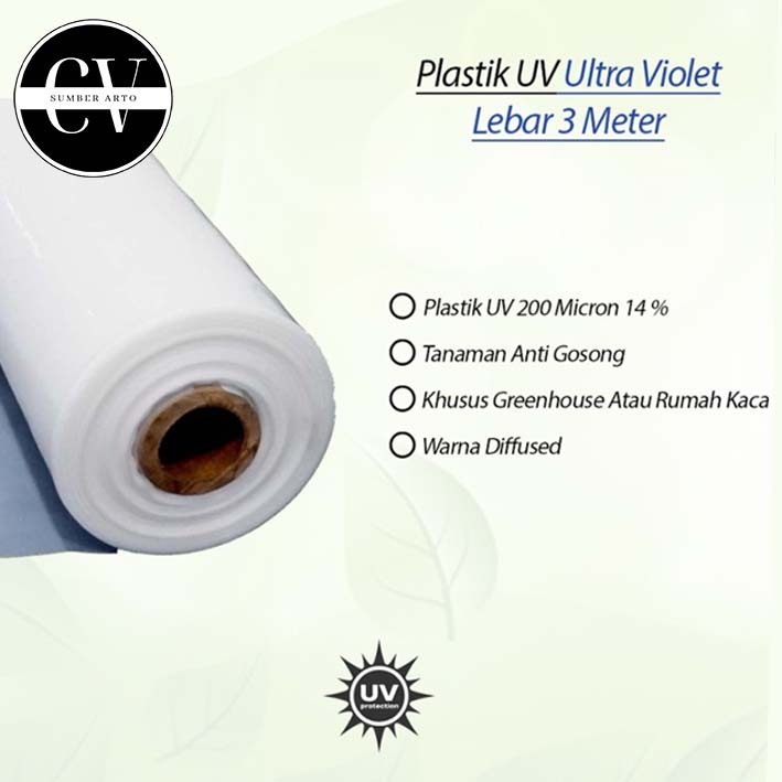 Plastik UV (Ultra Violet) untuk Green House