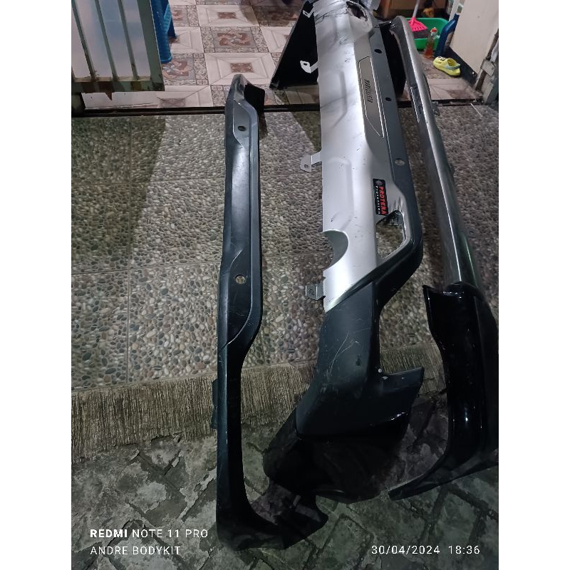 Bodykit Bodikit Zenix Modelista Copotan Ori depan belakang