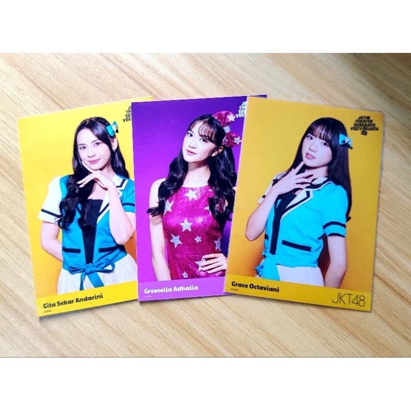 Photopack Official JKT48 Greesel Gracie Gita Theater Sementara Surabaya Jogja