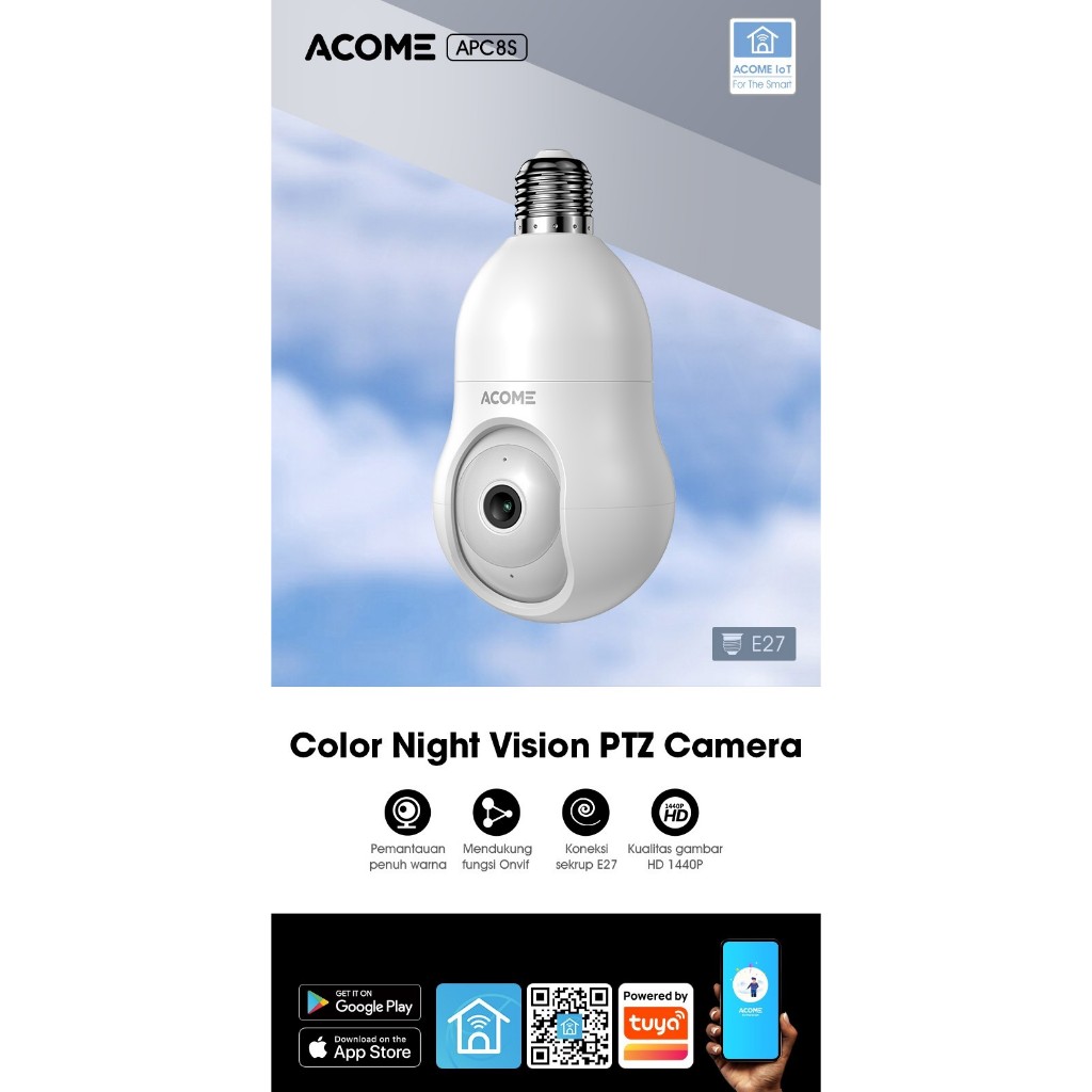 ACOME IOT Wi-Fi Camera APC8S