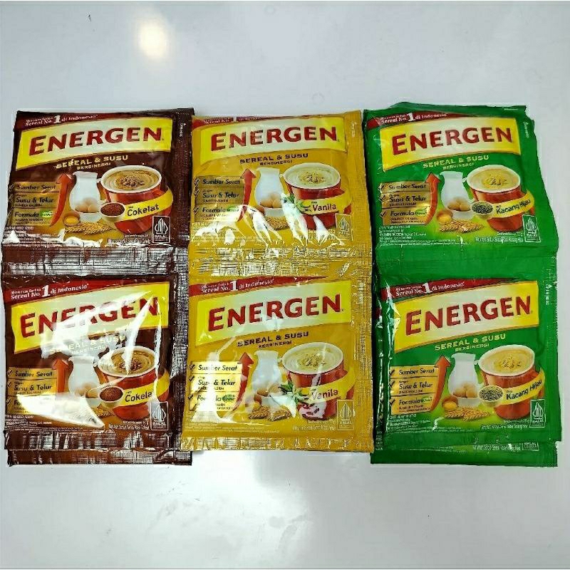 

energen sereal rencengan