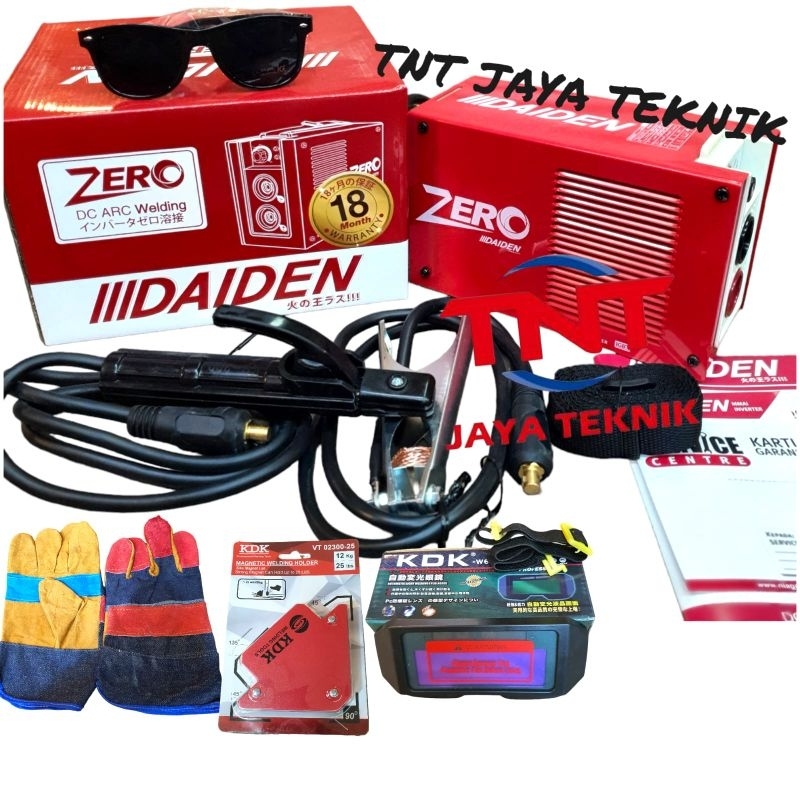 MESIN LAS DAIDEN ZERO 120 AMPERE / TRAFO LAS INVERTER DAIDEN ZERO / DAIDEN ZERO 120A