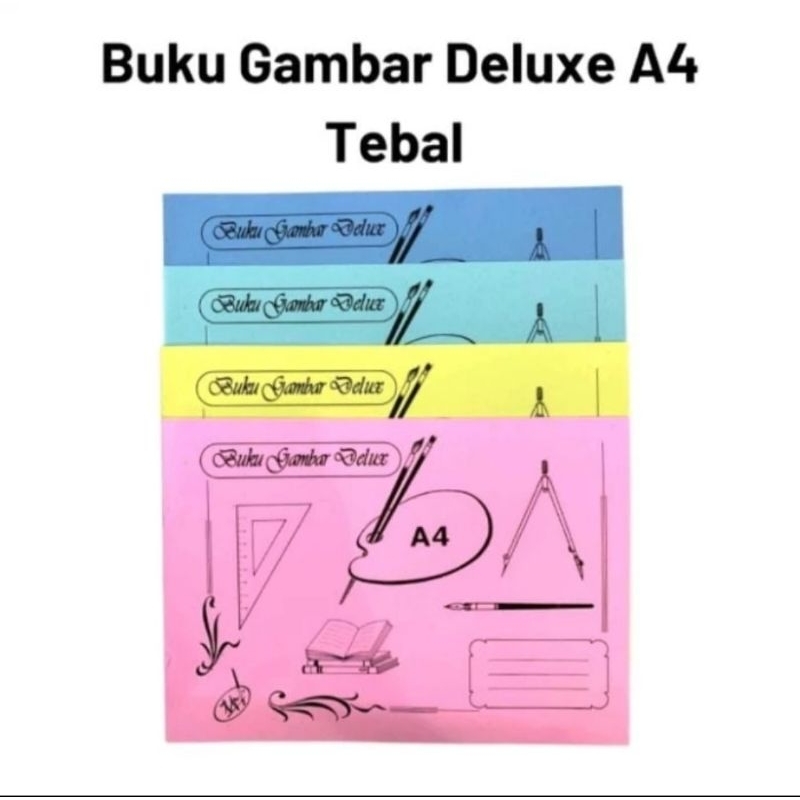 

Buku Gambar A4 Deluxe Tebal Harga per pcs