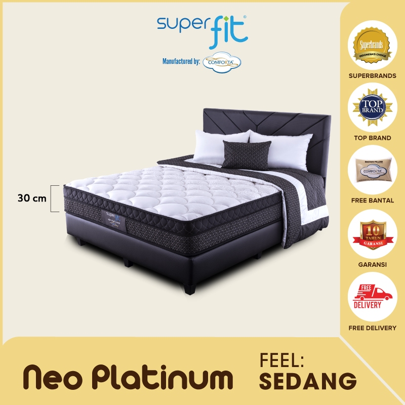 SUPERFIT By Comforta Springbed Neo Platinum Fullset