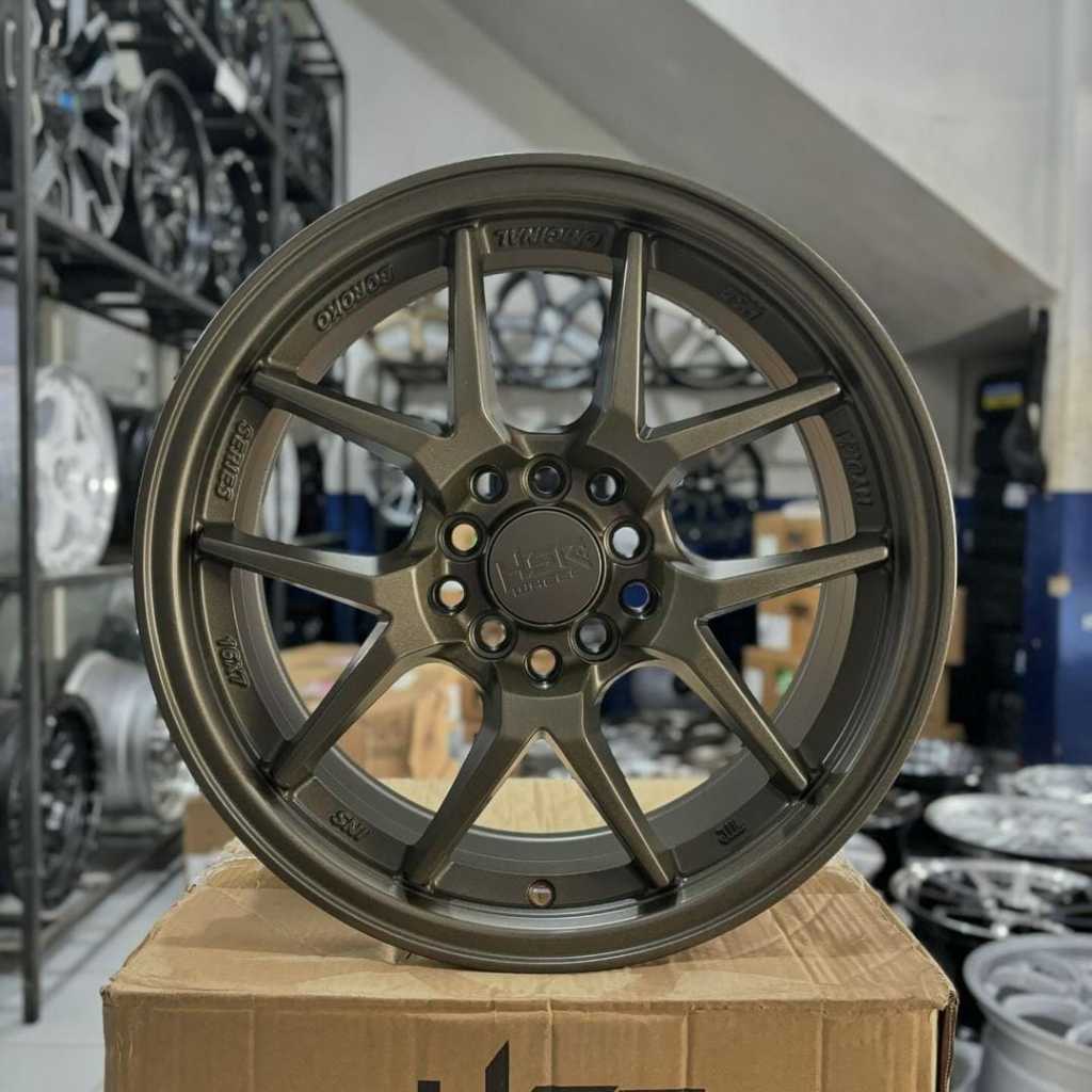 Velg Mobil R16 Hsr Hyura Grand max Ertiga Estima wuling Innova Dall Pelek Mobil Racing Hsr Original-