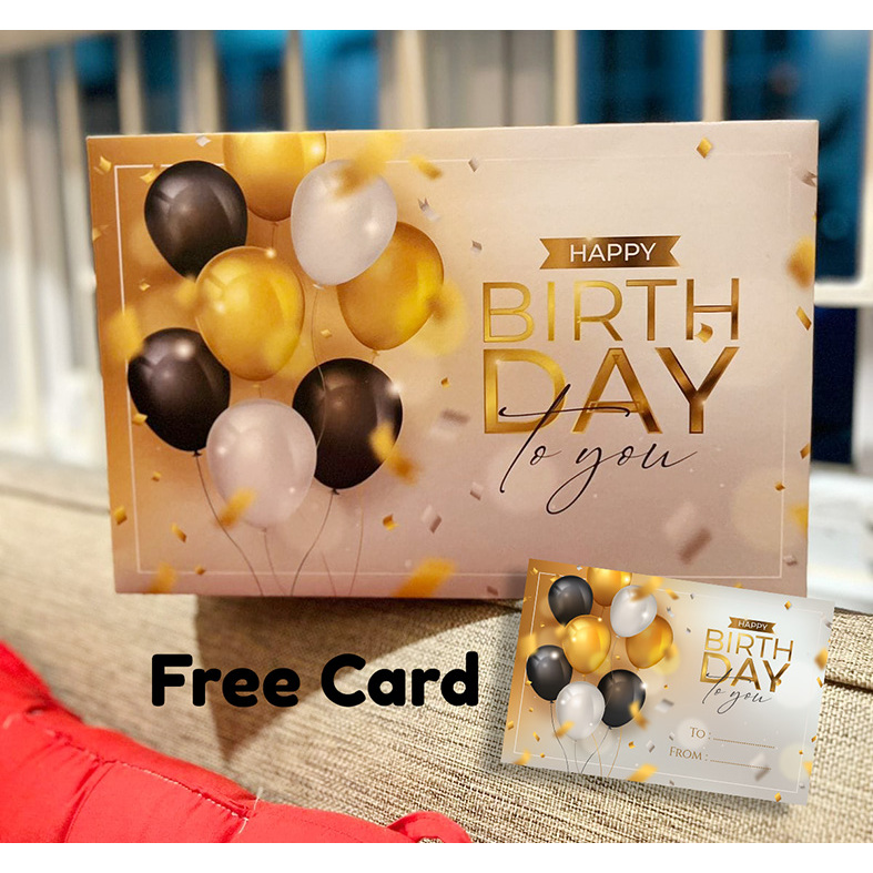 

Box Ulang Tahun | Box Happy Birthday | Box Ready Stok | Soft Box Free Card