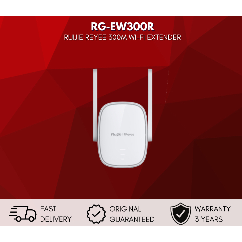 RG-EW300R RUIJIE REYEE 300M WI-FI EXTENDER