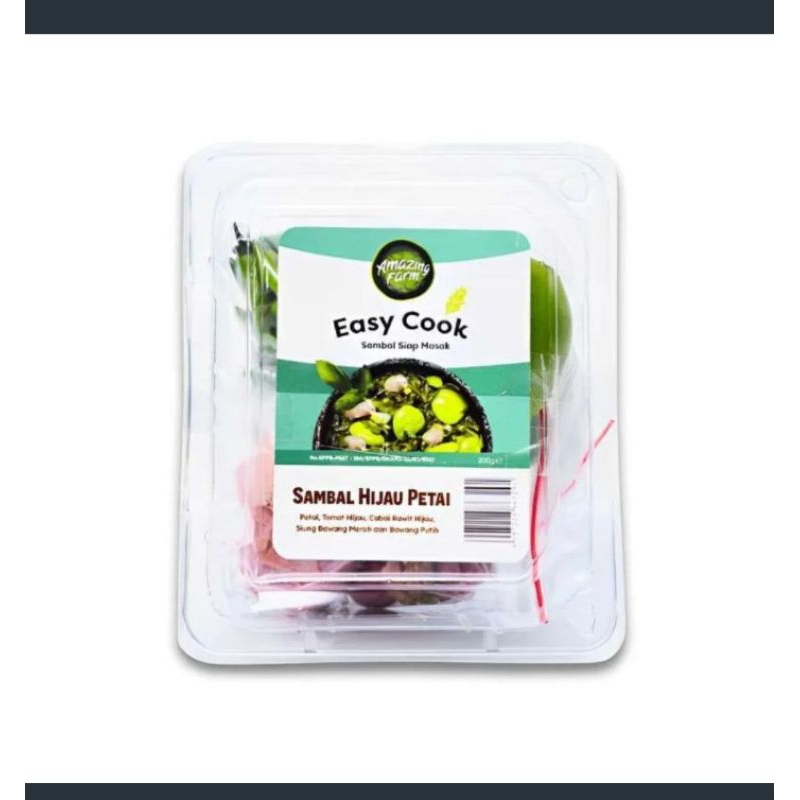 

easy cook sambal hijau petai 200gr pack