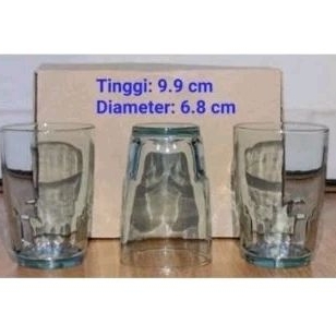 Gelas Minum Kaca  k09