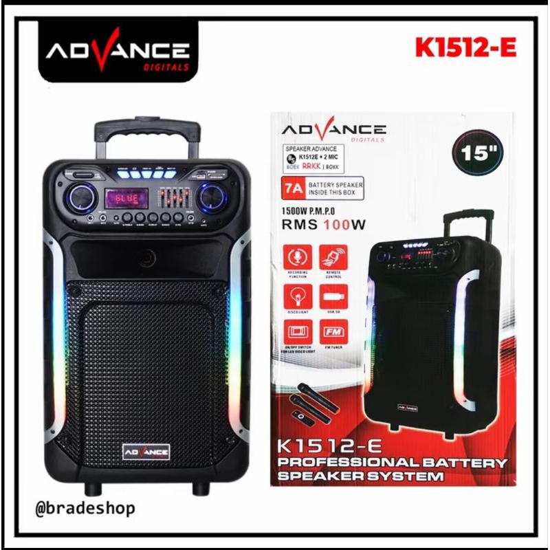 SPEAKER ADVANCE K 1512 E.