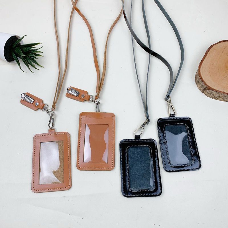 

LINEAR LEATHER - Id Card / Name Tag - Kalung ID Card Kulit