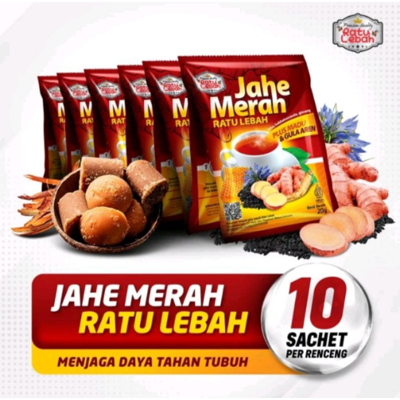 

Jahe Merah Ratu lebah 10sachet