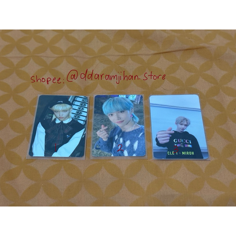 Photocard Bang Chan Lee Know Changbin Hyunjin Han Felix Seungmin Stray kids mixtape i am not i am yo