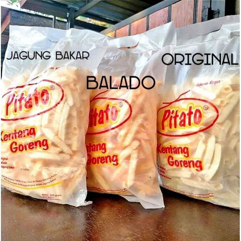 

(250GR) PITATO KENTANG GORENG