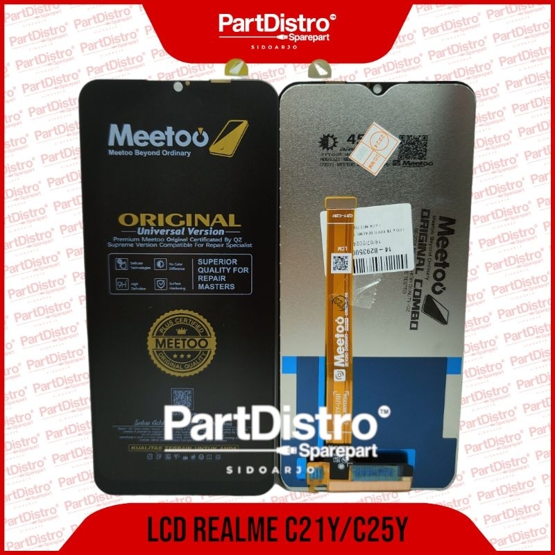 LCD REALME C21Y ORI +TS BLACK