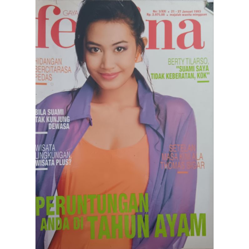 majalah lawas Femina - 1 edisi