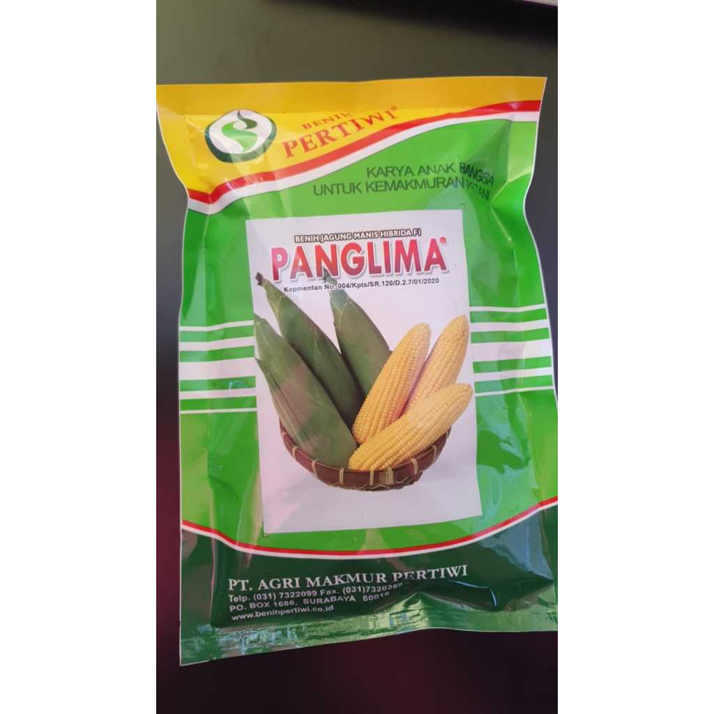 Bibit Benih Jagung Manis Panglima Pertiwi Kemasan 250gr isi 1.750butir