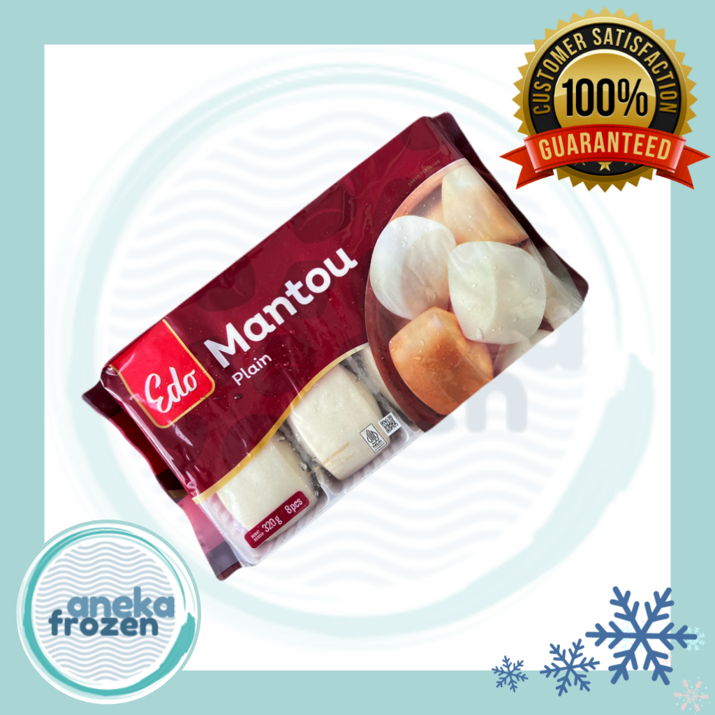 

EDO Mantou Plain / Roti Sepan Isi 8 aneka frozen malang